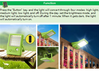 Good Light - Portable Solar Panel Light