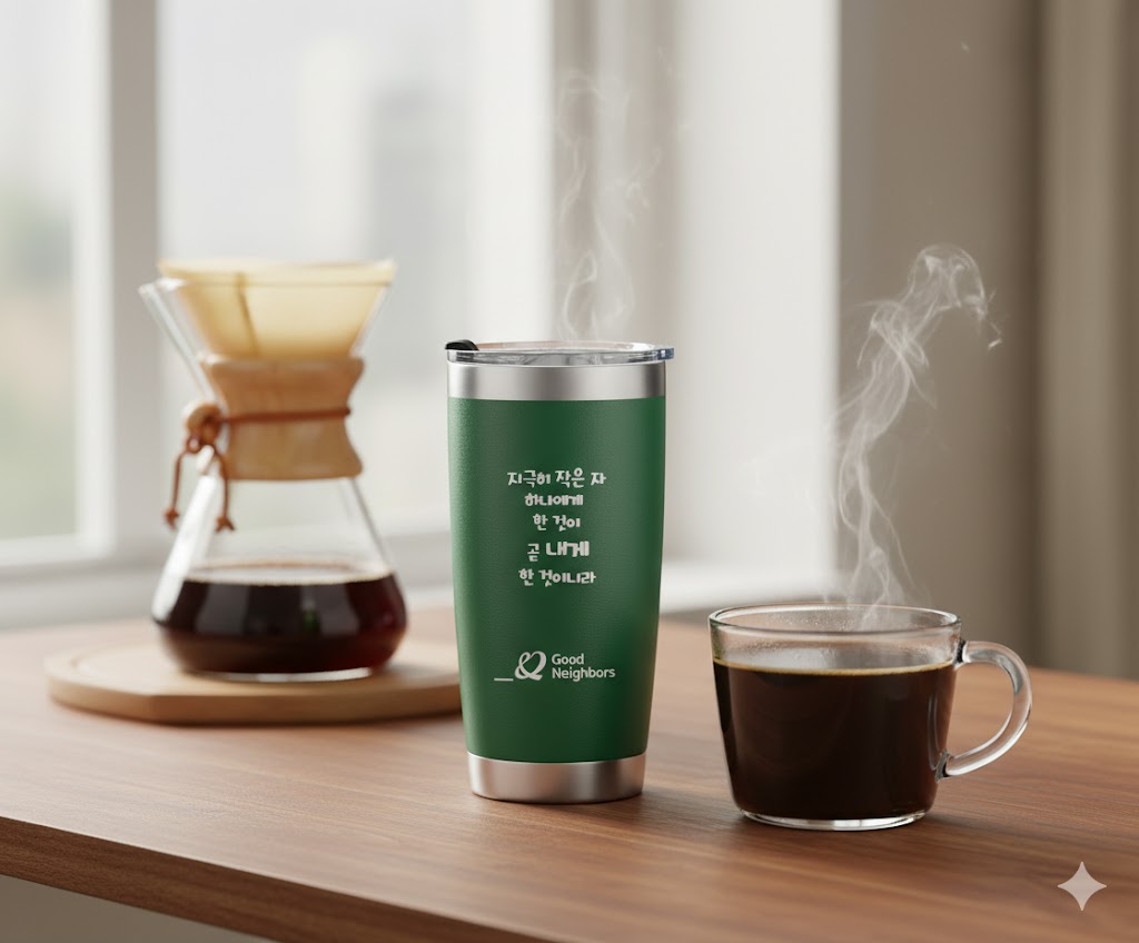 Good Neighbors Stainless Steel Tumbler